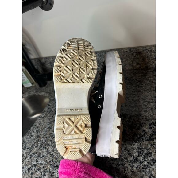 Converse Leather High Top Sneakers - Picture 7 of 7